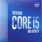 Intel Core i5-10600K 10th Gen Processor  LGA 1200, 4.1 GHZ, 12 MB Cache