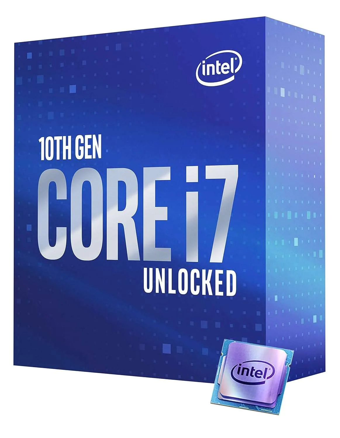 Intel Core i7-10700K 10th Gen  Desktop Processor 8 Cores up to 5.1GHz Unlocked LGA 1200 (Intel 400 Series Chipset) 125W - Image 2