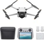 DJI Mini 3 Pro drone with RC Smart Remote and Fly More Kit, featuring a 4K camera and 47-minute flight time.