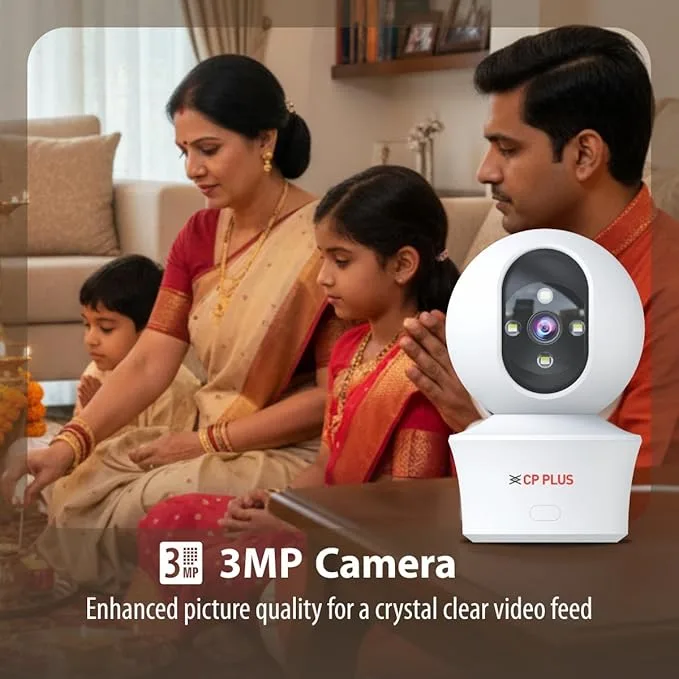 EZ-P34Q Wi-Fi CCTV Camera with Two-Way Audio and Auto Tracking