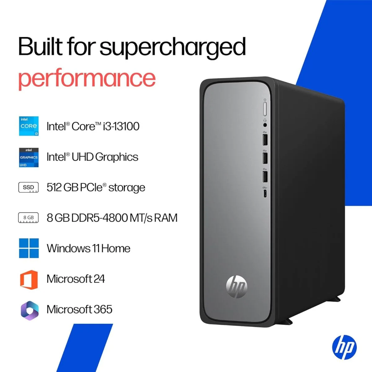 hp omnidesk desktop 13th gen intel core image