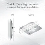 NETGEAR WAX610 Insight Managed AX1800 Dual-Band WiFi 6 Access Point with 2.5G PoE+ Port - Image 9