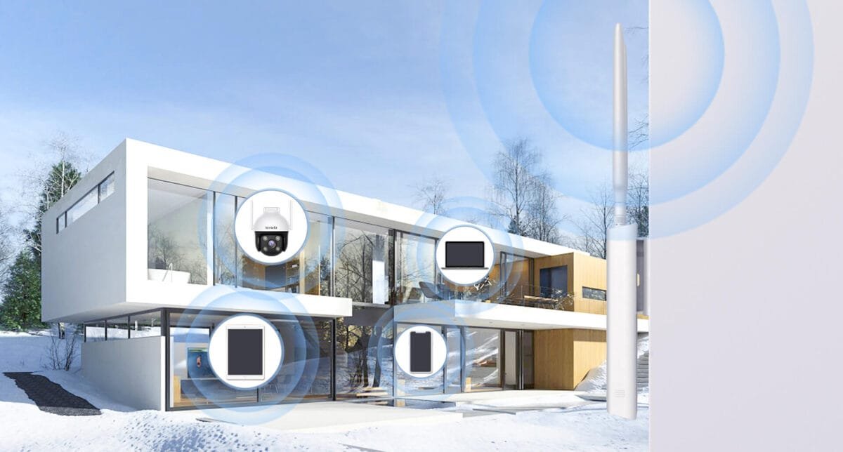 Tenda OAP1200 AC1200 Dual-Band Indoor/Outdoor Access Point with PoE & 3-Year Warranty - Image 2