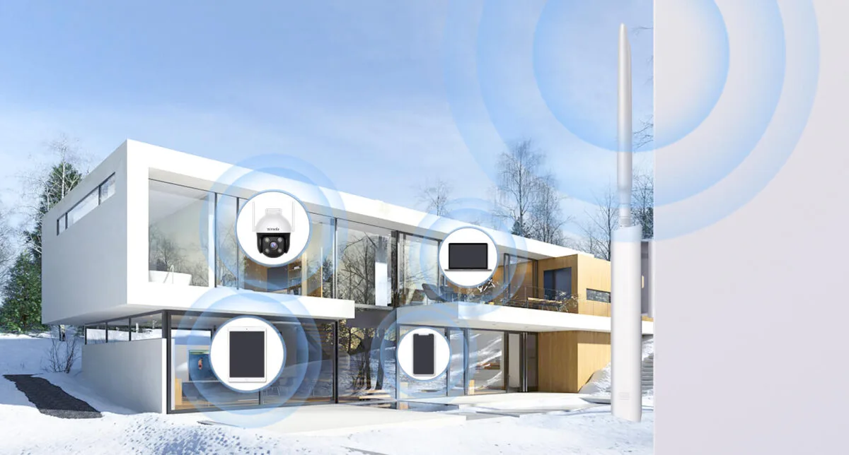 Tenda OAP1200 AC1200 Dual-Band Indoor/Outdoor Access Point with PoE & 3-Year Warranty - Image 2