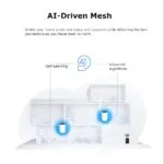 TP-Link Deco XE75 AXE5400 Tri-Band Whole Home Mesh Wi-Fi 6E System (3-Pack) | 7,200 Sq. Ft. Coverage - Image 4