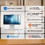Lenovo IdeaCentre AIO 27" QHD All-in-One Desktop | Intel Core i7 13620H | 32GB RAM | 1TB SSD | Win 11 - Image 9