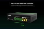 Tenda SG106PC 6-Port Gigabit Lite PoE Switch with 4x PoE+ 55W Uplink 3Yr - Image 3