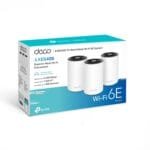 TP-Link Deco XE75 AXE5400 Tri-Band Whole Home Mesh Wi-Fi 6E System (3-Pack) | 7,200 Sq. Ft. Coverage - Image 3