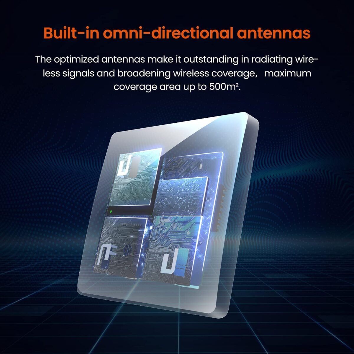 Tenda i24 AC1200 Wave 2 Dual-Band Gigabit Ceiling Access Point 3Yr - Image 6