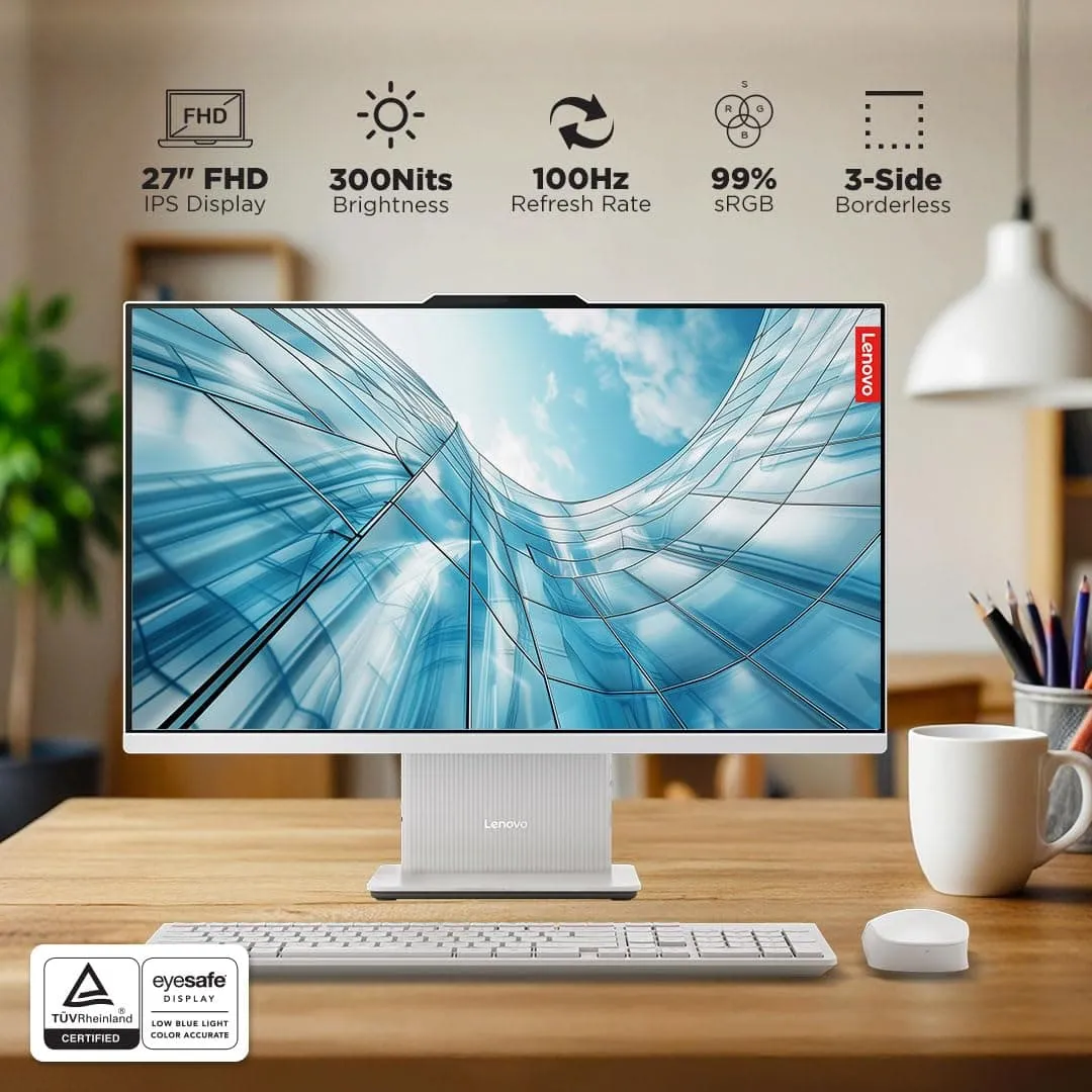 Lenovo IdeaCentre AIO 27" QHD All-in-One Desktop | Intel Core i7 13620H | 32GB RAM | 1TB SSD | Win 11 - Image 8