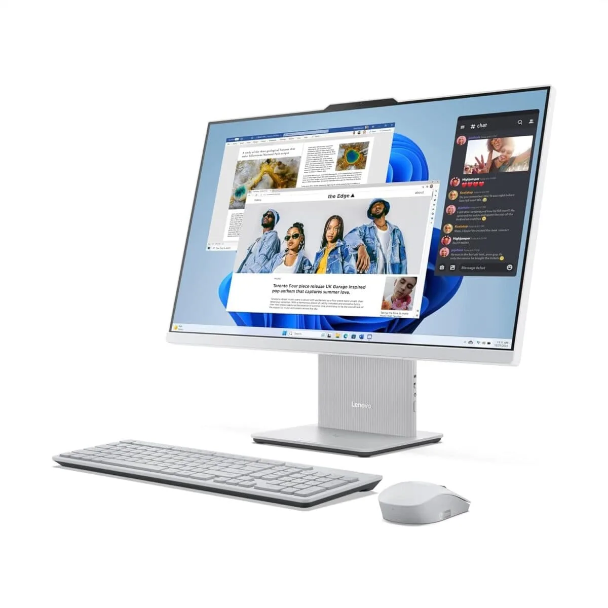 Lenovo IdeaCentre AIO 27" QHD All-in-One Desktop | Intel Core i7 13620H | 32GB RAM | 1TB SSD | Win 11 - Image 3