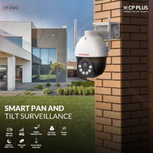 CP PLUS CP-Z32G 3MP 4G Pan/Tilt PT IP Camera with Two-Way Audio & Human Detection - Image 2