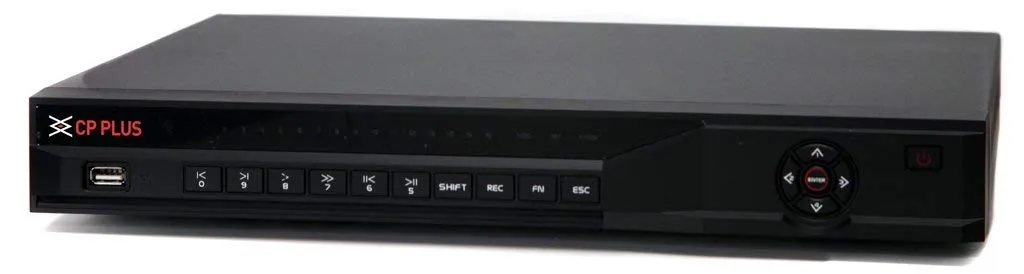CP Plus 16 Ch. (4K) Network Video Recorder CP-UNR-4K4162-V2 (Black)
