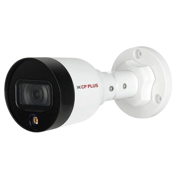 CP Plus 2MP Full HD IP Outdoor Bullet Camera | STQC Model | Model: CP-UNC-TA21L3C-LQ | Color Night Vision | IR Night Vision | 3.6mm Fixed Lens | Built-in Mic | IP67 Weatherproof