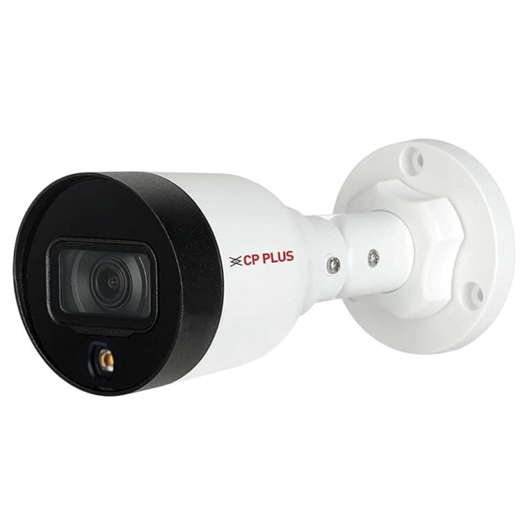 CP Plus 2MP Full HD IP Outdoor Bullet Camera | STQC Model | Model: CP-UNC-TA21L3C-LQ | Color Night Vision | IR Night Vision | 3.6mm Fixed Lens | Built-in Mic | IP67 Weatherproof