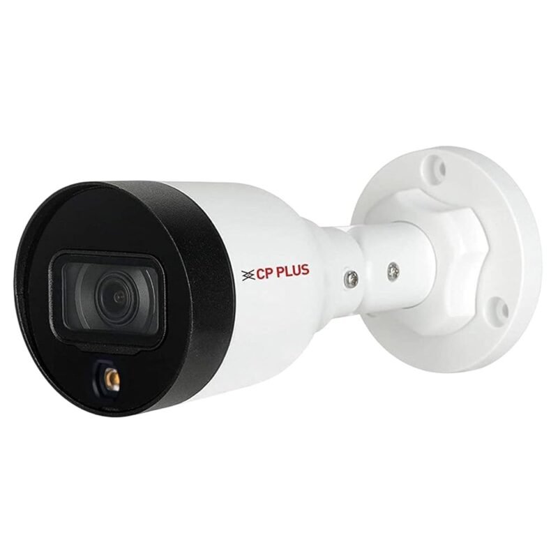CP Plus 2MP Full HD IP Outdoor Bullet Camera | STQC Model | Model: CP-UNC-TA21L3C-LQ | Color Night Vision | IR Night Vision | 3.6mm Fixed Lens | Built-in Mic | IP67 Weatherproof