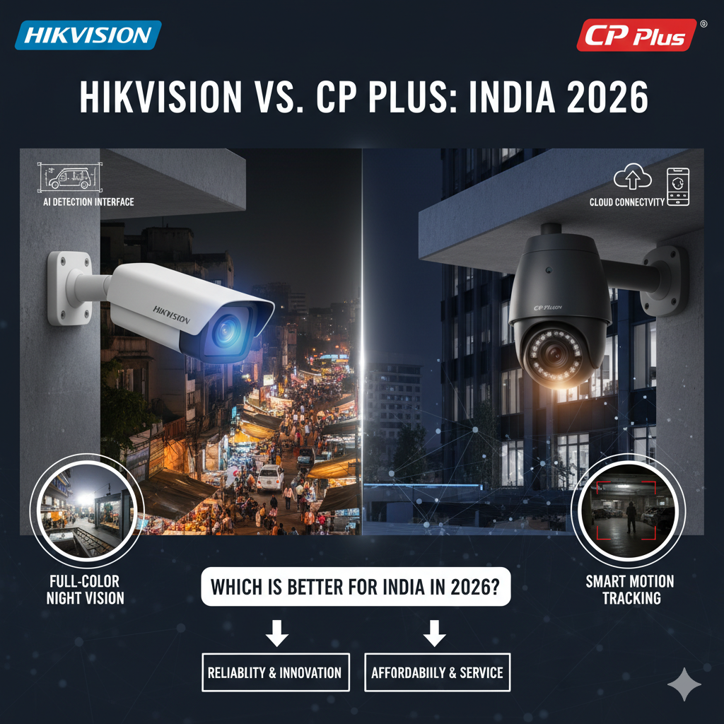 Hikvision vs CP Plus