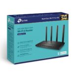 TP-Link Archer AX12 AX1500 Wi-Fi 6 Router | Dual-Band Gigabit Wireless | MU-MIMO & OFDMA | Beamforming & WPA3 Security | Easy Setup via Tether App |High-Speed Coverage for Home,...
