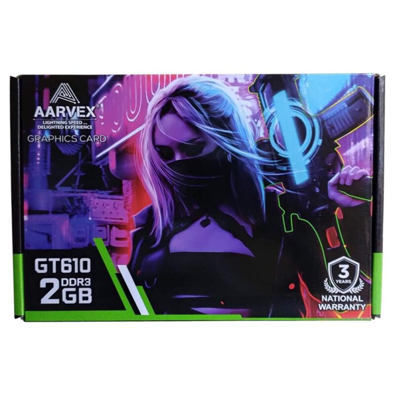 Buy AARVEX NVIDIA GeForce GT 610 2GB DDR3 Graphics Card | Krgkart.com