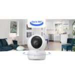 EZVIZ H6C Pro 1080p Wi-Fi Pan & Tilt Smart Camera | Full HD | Color Night Vision | Motion Tracking | Two-Way Talk | Two-Way Calling | Compatible with Alexa & Google