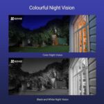 EZVIZ H6C Pro 1080p Wi-Fi Pan & Tilt Smart Camera | Full HD | Color Night Vision | Motion Tracking | Two-Way Talk | Two-Way Calling | Compatible with Alexa & Google