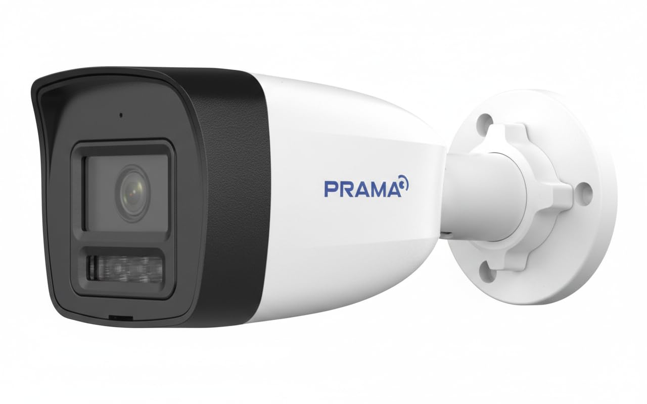 PT-NC140D3-WNM(D2) 4MP Fixed Bullet Network Camera with Smart Dual Light, Built-in Mic