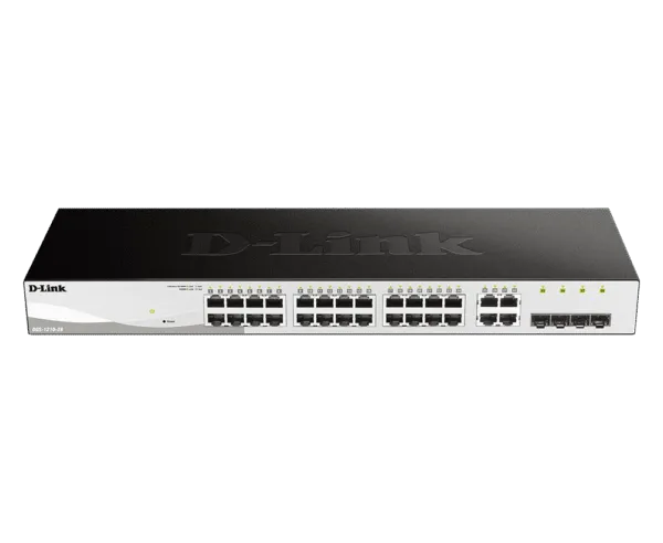 D-link 28-Port Gigabit Smart Managed Switch, DGS-1210-28