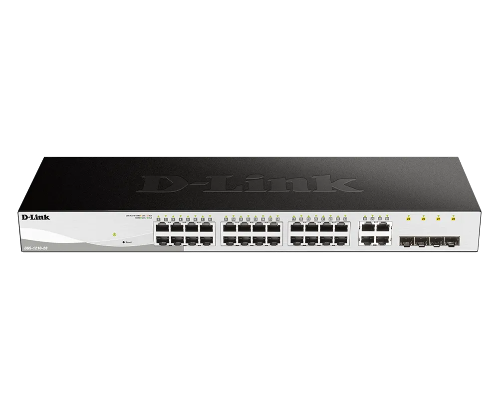D-link 28-Port Gigabit Smart Managed Switch, DGS-1210-28