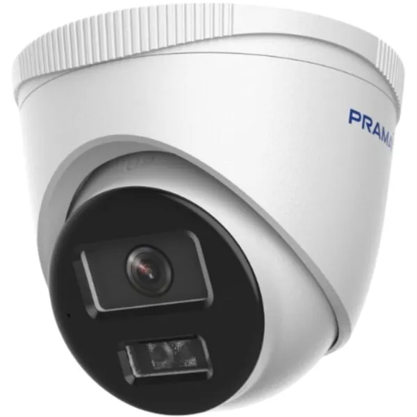 PRAMA PT-NC123D7-WNMS/AW(D2) 2 MP Ranginview Dual Light Fixed Turret Network Camera | Included PVC Stickers
