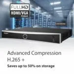 PRAMA PT-NRAS2A32-K2 32 Channel AIsense Network Video Recorder with H.265+ Compression, 2 SATA Interface Supporting HDD up to 10TB Per HDD, 4K HDMI, Upto 80 mbps Incoming...