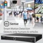 PRAMA PT-NRAS2A32-K2 32 Channel AIsense Network Video Recorder with H.265+ Compression, 2 SATA Interface Supporting HDD up to 10TB Per HDD, 4K HDMI, Upto 80 mbps Incoming...