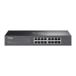 ES216G Easy Managed Gigabit Switch, 16 Port, Steel Casing, Rack Mountable 1U, Compatible Compatible with TP-Link
