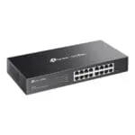 ES216G Easy Managed Gigabit Switch, 16 Port, Steel Casing, Rack Mountable 1U, Compatible Compatible with TP-Link