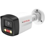CP Plus 2MP Dual Light Bullet IP Camera | 1080p Full HD | Warm Light + IR Night Vision 30m | Built-in Mic & Speaker | PoE, IP67 Outdoor Camera [CP-UNC-TA21L3B-LQ]