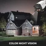 CP Plus 4MP Dual Light Bullet IP Camera | 2688×1520 Full HD | Warm Light + IR Night Vision 30m | Built-in Mic & Speaker | PoE | IP67 Outdoor CCTV Camera [CP-UNC-TA41L3B-D-LQ]