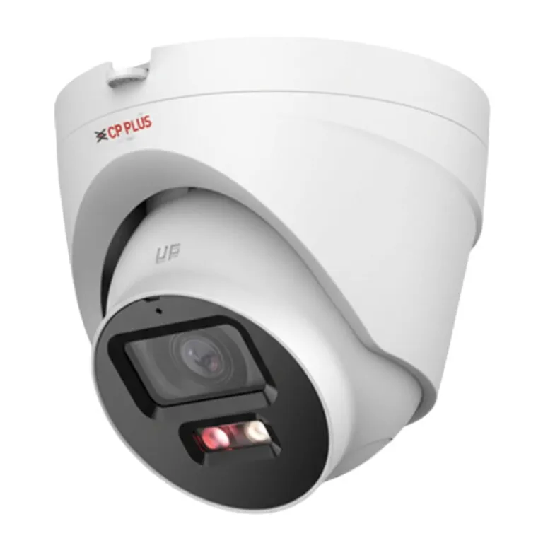 CP Plus 4MP Dual Light Dome Indoor IP Camera | Full HD 2688×1520 | Dual Light Night Vision (IR + Warm Light 30m) | Built-in Mic & Speaker | PoE, IP67 Weatherproof...