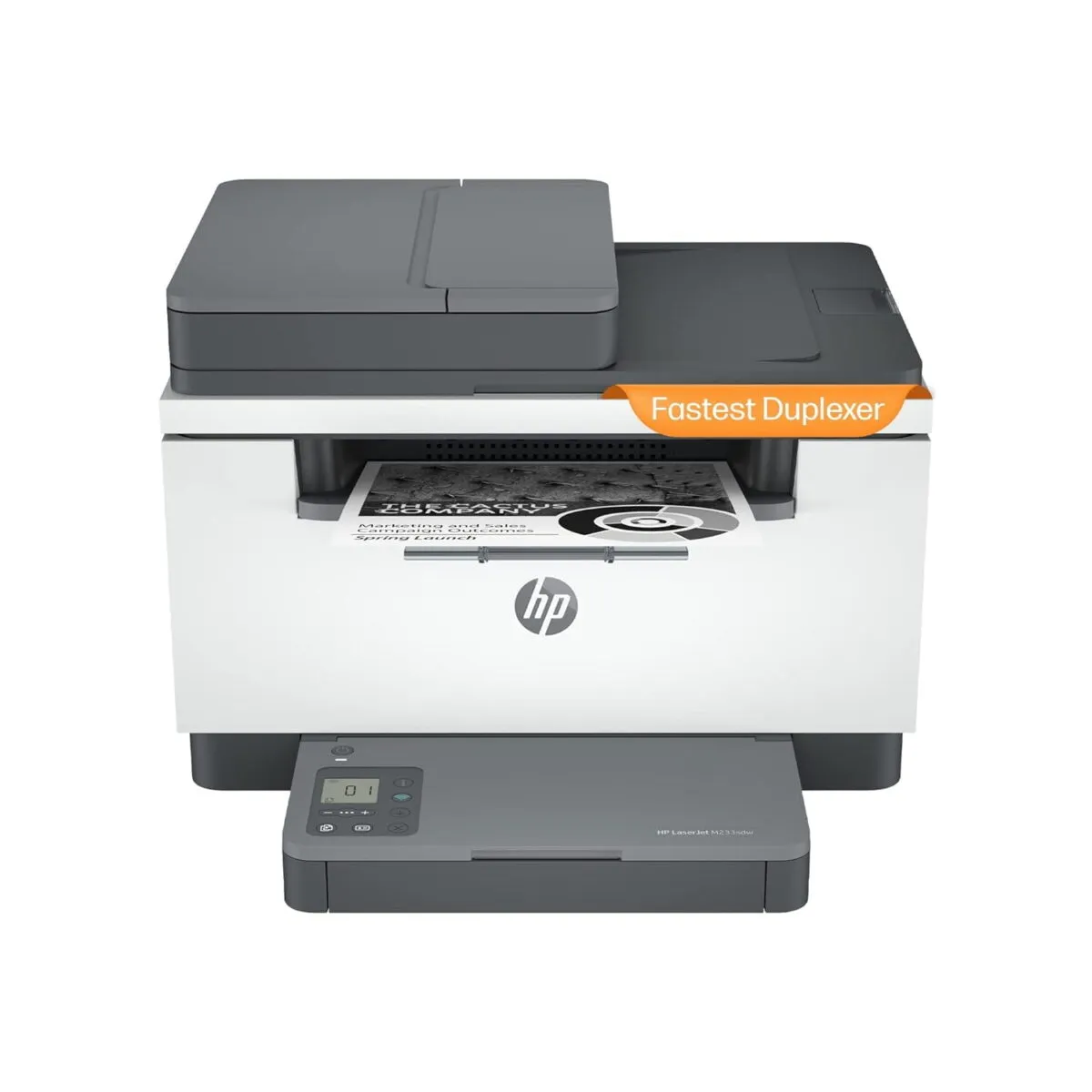 HP LaserJet MFP M233sdw Printer: Print, Copy, Scan Multiple Page with ADF, Fastest Two-Sided Printing, Lightning Print Speed of 30ppm(Letter/29ppm(A4), Ethernet, Self Reset Dual...